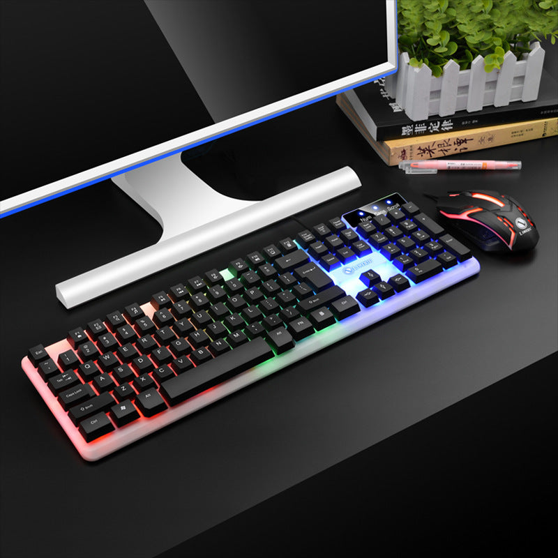 Wired USB Gaming Keyboard and Mouse Set