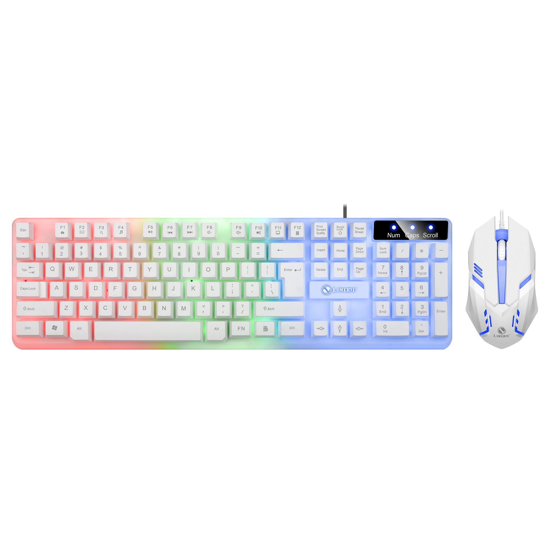 Wired USB Gaming Keyboard and Mouse Set