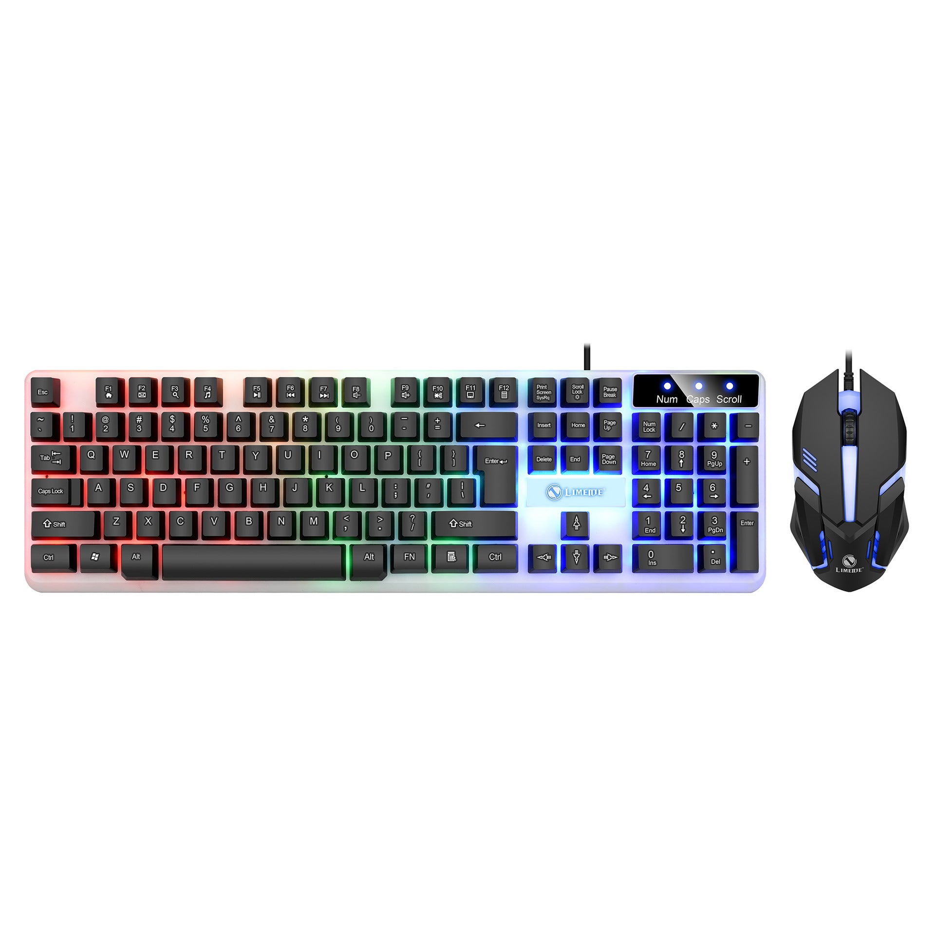Wired USB Gaming Keyboard and Mouse Set